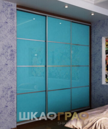 Шкаф-купе в спальню с лакобелем №97 5