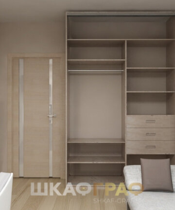 Шкаф купе с зеркалом в гостиную №63 5