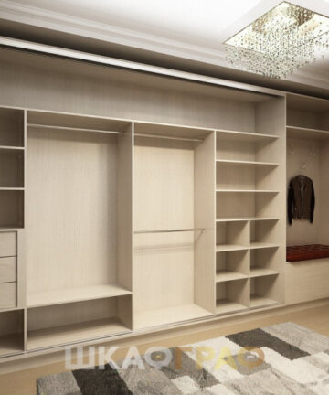 Шкаф-купе в прихожую с узорами "Цветы" №72 5