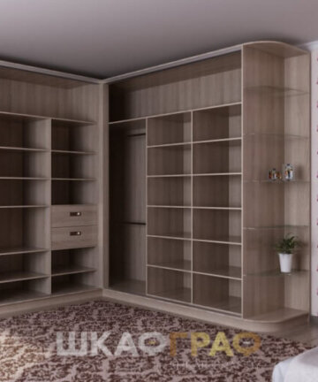 Углавой шкаф-купе граф