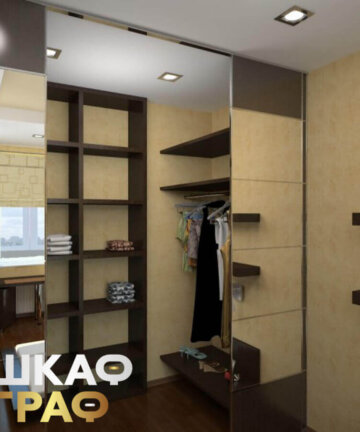 Комбинированная гардеробная система