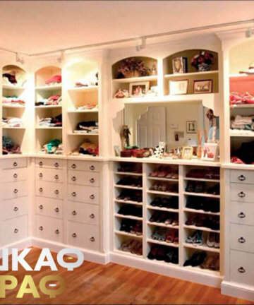 Гардеробная в современном стиле