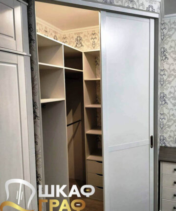 Угловая гардеробная №39 2