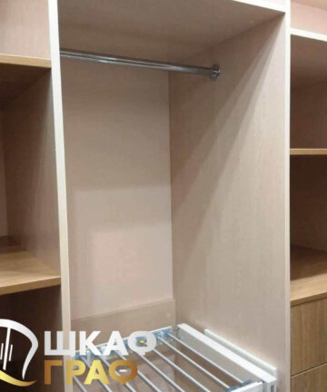 Мебель в гардеробную на заказ по индивидуальным размерам №41 9