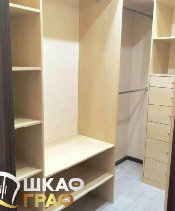 Мебель в гардеробную комнату на заказ №47 9
