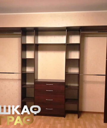 Гардеробная в классическом стиле №55 6