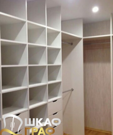 Гардеробная современная №68 4