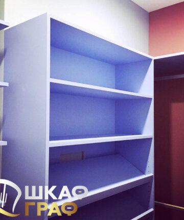 Гардеробная в стиле минимализм №42 7