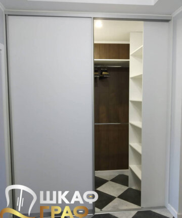 Гардеробная в стиле минимализм №73 5