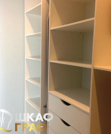 Гардеробная на заказ №64 11