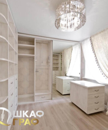 Гардеробная угловая Graf № 83