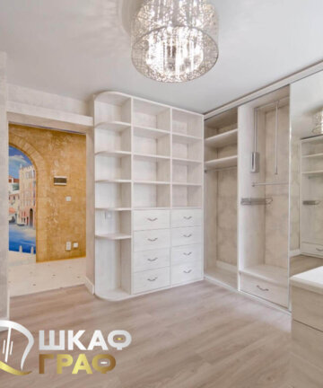 Гардеробная угловая Graf № 83