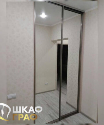 Гардеробная в прихожую с зеркалом Graf № 108