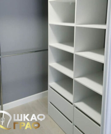 Гардеробная матовая Graf № 128