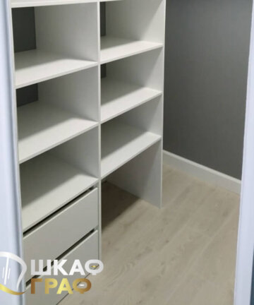 Гардеробная матовая Graf № 128