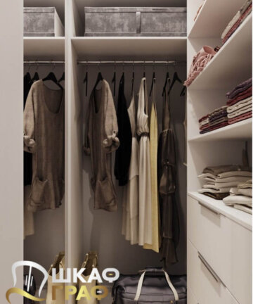 Гардеробная светлая Graf № 132