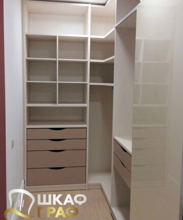 Гардеробная в стиле минимализма Graf № 138