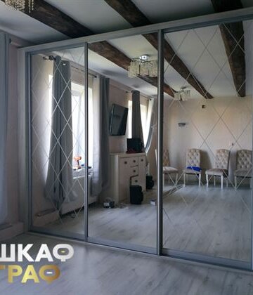 Шкаф-купе в стиле прованс №283