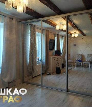 Шкаф-купе в стиле прованс №283