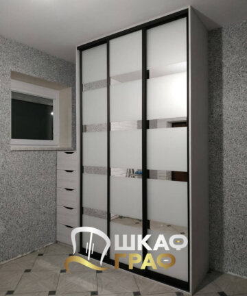 Шкаф-купе комбинированный № M-46