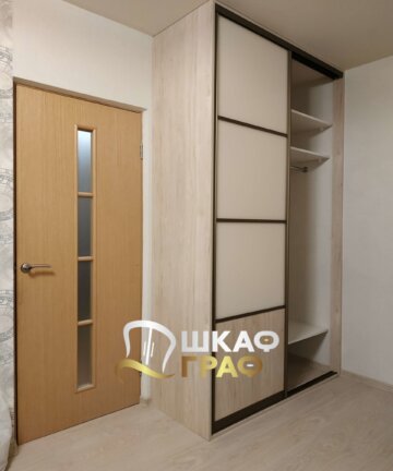 Шкаф-купе в светлых тонах № M-50