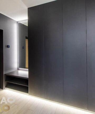 Распашной шкаф по проекту от нашего дизайнера на заказ №P86 5