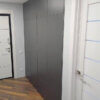 Распашной шкаф серого цвета на заказ №P129 5