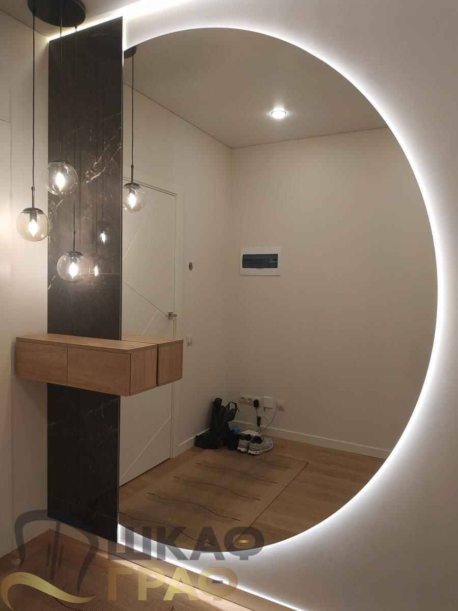 Зеркало в прихожую Дизайнерское зеркало №M73 1